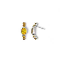 Sterling Silver Citrine Earrings SSER236