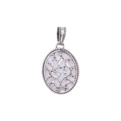 Sterling Silver Moonstone Pendant SSP85
