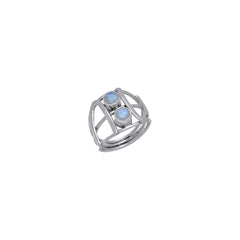 Sterling Silver Moonstone Ring SSR309