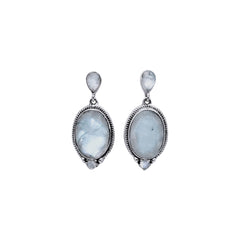 Sterling Silver Moonstone Earrings SSER4