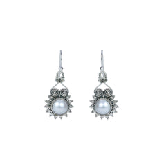 Sterling Silver Pearl Earrings SSER135
