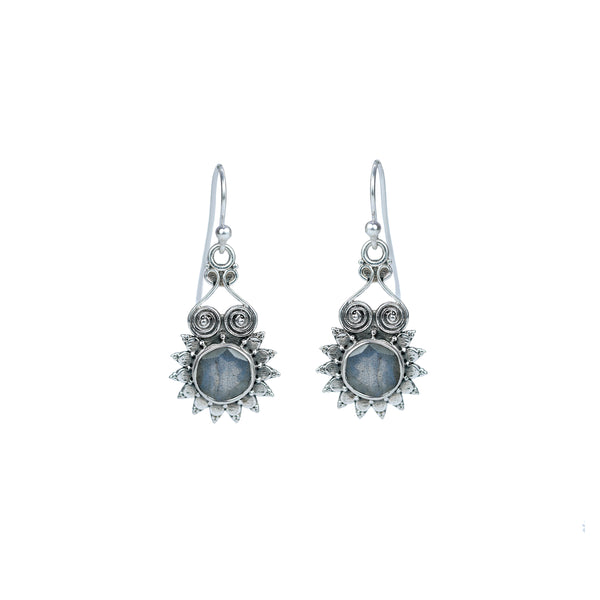 Sterling Silver Labradorite Earrings SSER135