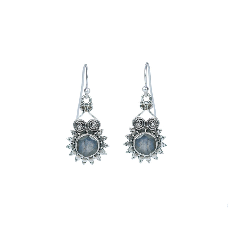 Sterling Silver Labradorite Earrings SSER135