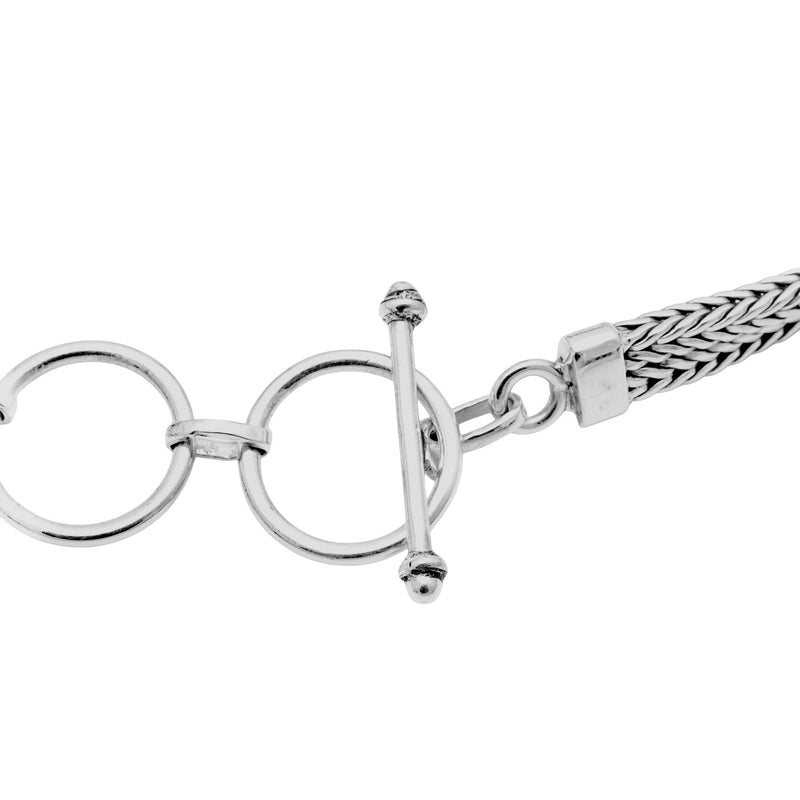 Sterling Silver Multi gemstone Bracelet SSBR44