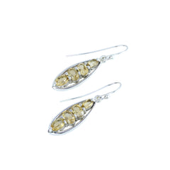 Sterling Silver Citrine Earrings SSER227