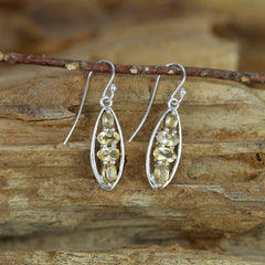 Sterling Silver Citrine Earrings SSER227