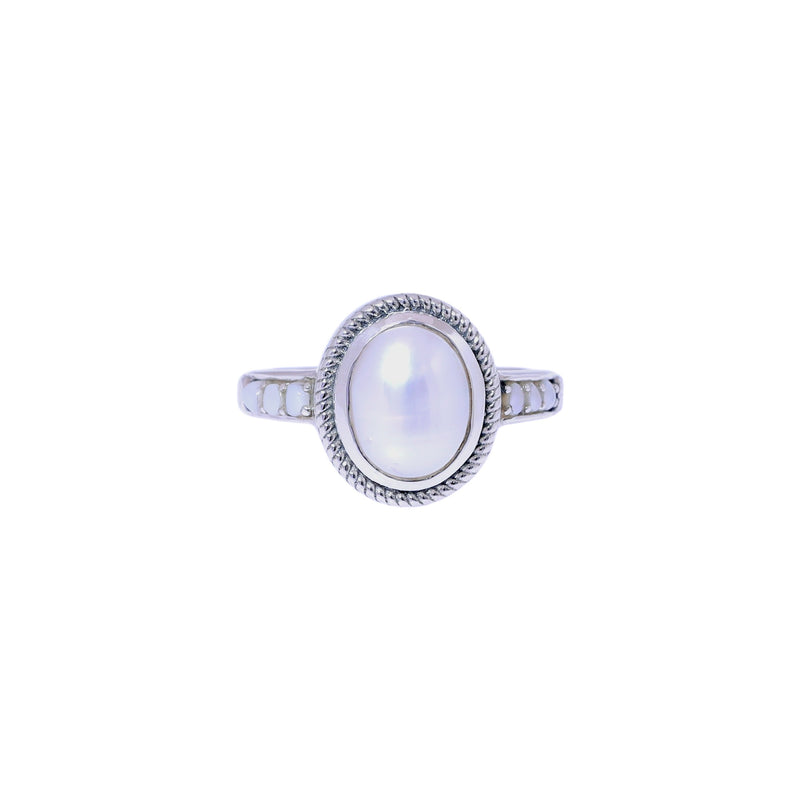 Sterling Silver Pearl Ring SSR430