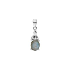 Sterling Silver Labradorite Pendant SSP132