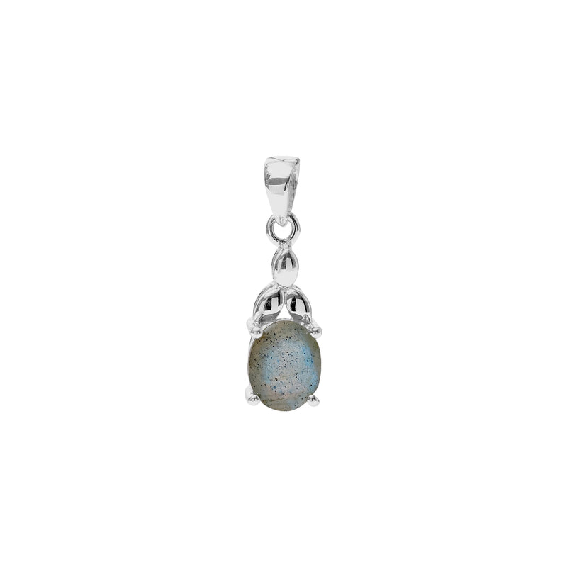 Sterling Silver Labradorite Pendant SSP132