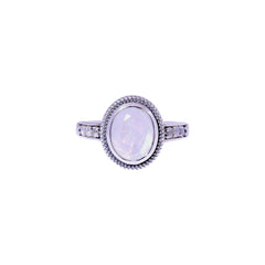 Sterling Silver Moonstone Ring SSR430