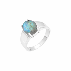 Sterling Silver Labradorite Ring SSR301