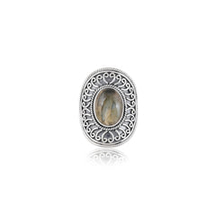 Sterling Silver Labradorite Ring SSR378
