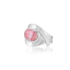 Sterling Silver Rhodocrosite Ring SSR393