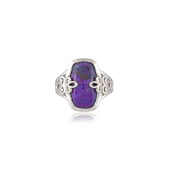 Sterling Silver Purple mohave turquoise Ring SSR405