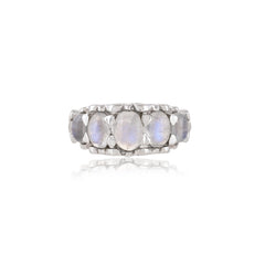 Sterling Silver Moonstone Ring SSR373