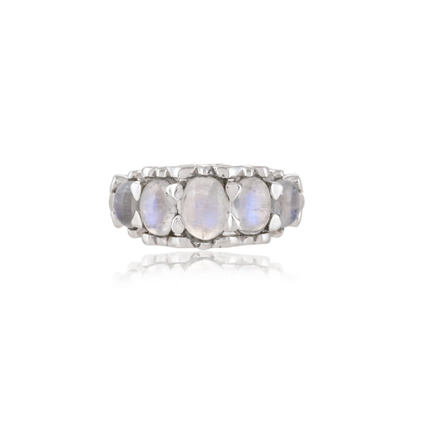 Sterling Silver Moonstone Ring SSR373