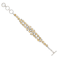 Sterling Silver Citrine Bracelet SSBR105
