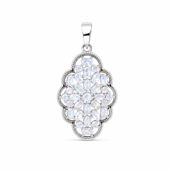 Sterling Silver Moonstone Pendant SSP234