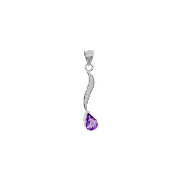 Sterling Silver Amethyst Pendant SSP130