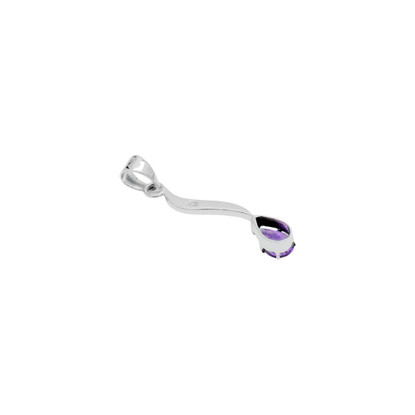 Sterling Silver Amethyst Pendant SSP130
