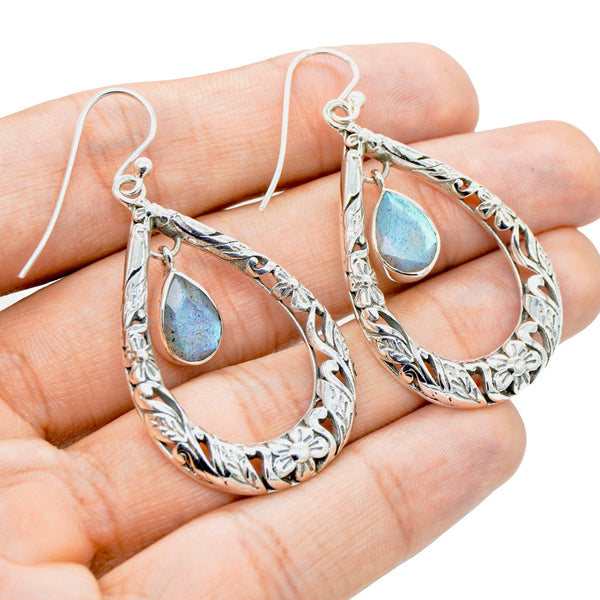 Sterling Silver Labradorite Earrings SSER106