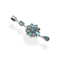 Sterling Silver Labradorite Pendant SSP188