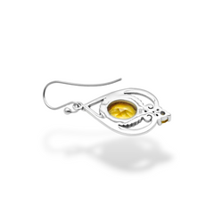 Sterling Silver Citrine Earrings SSER201