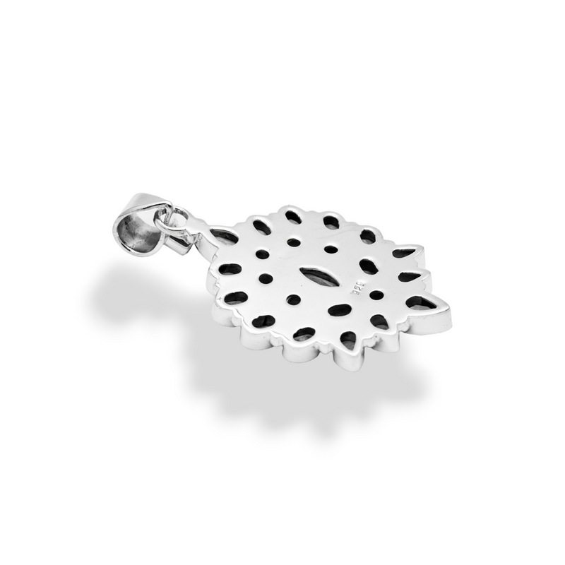 Sterling Silver Moonstone Pendant SSP162