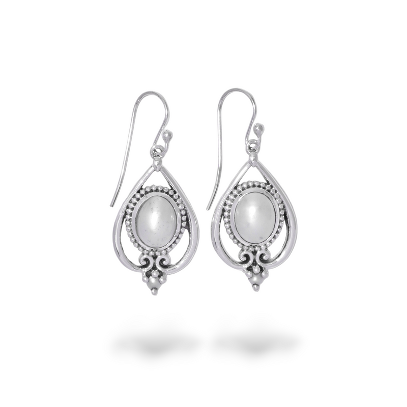 Sterling Silver Pearl Earrings SSER201