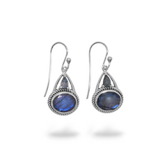 Sterling Silver Labradorite Earrings SSER200