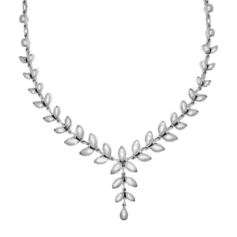 Sterling Silver Pearl Necklace SSN10