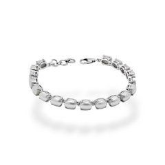 Sterling Silver Pearl Bracelet SSBR82