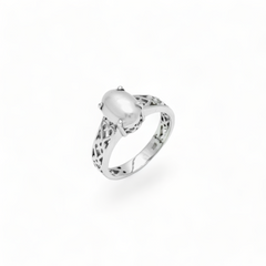 Sterling Silver Pearl Ring SSR100
