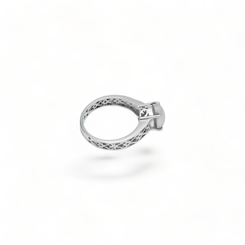 Sterling Silver Pearl Ring SSR100