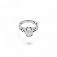 Sterling Silver Pearl Ring SSR100