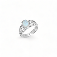 Sterling Silver Moonstone Ring SSR156