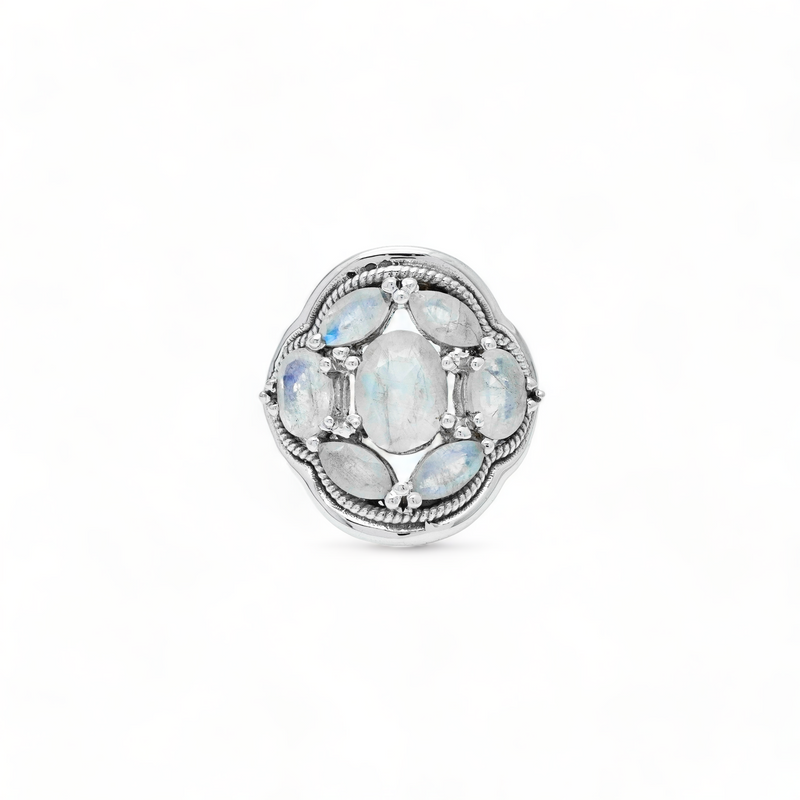 Sterling Silver Moonstone Ring SSR323
