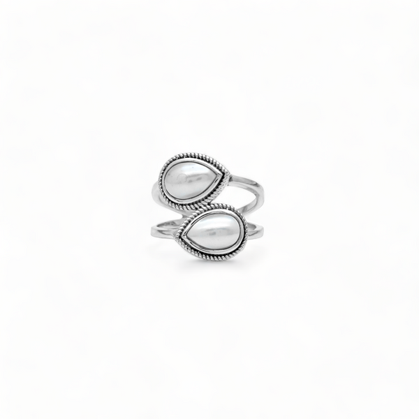 Sterling Silver Pearl Ring SSR322