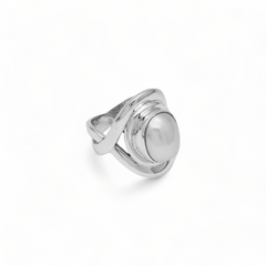 Sterling Silver Pearl Ring SSR60