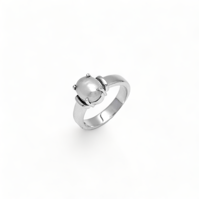 Sterling Silver Pearl Ring SSR328
