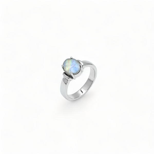 Sterling Silver Moonstone Ring SSR328