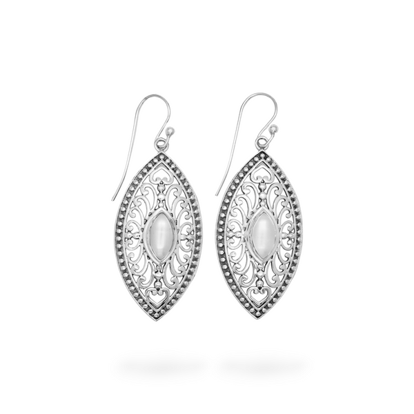 Sterling Silver Pearl Earrings SSER148