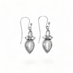 Sterling Silver Pearl Earrings SSER199