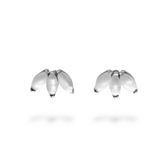 Sterling Silver Pearl Stud Earrings SSER162