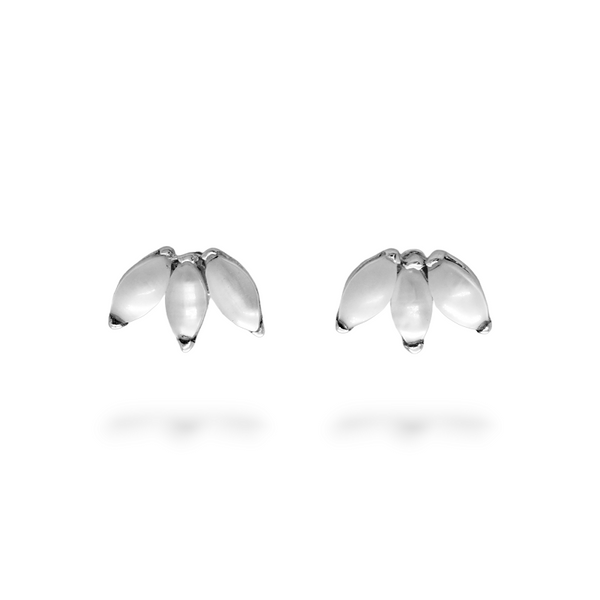 Sterling Silver Pearl Stud Earrings SSER162