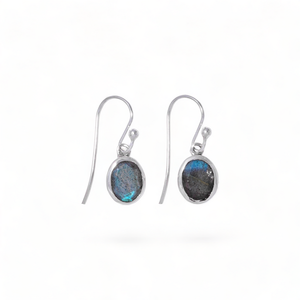 Sterling Silver Labradorite Earrings SSER92