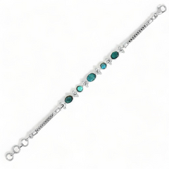 Sterling Silver Labradorite Bracelet SSBR65