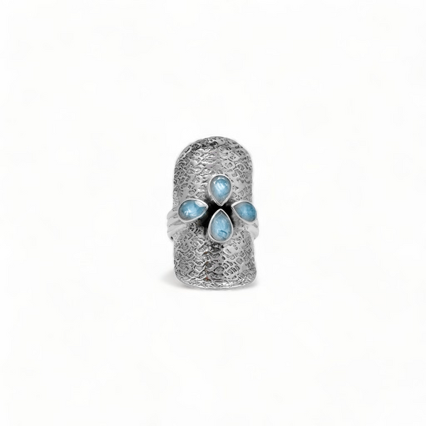 Sterling Silver Moonstone Ring SSR62