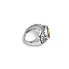 Sterling Silver Citrine Ring SSR101