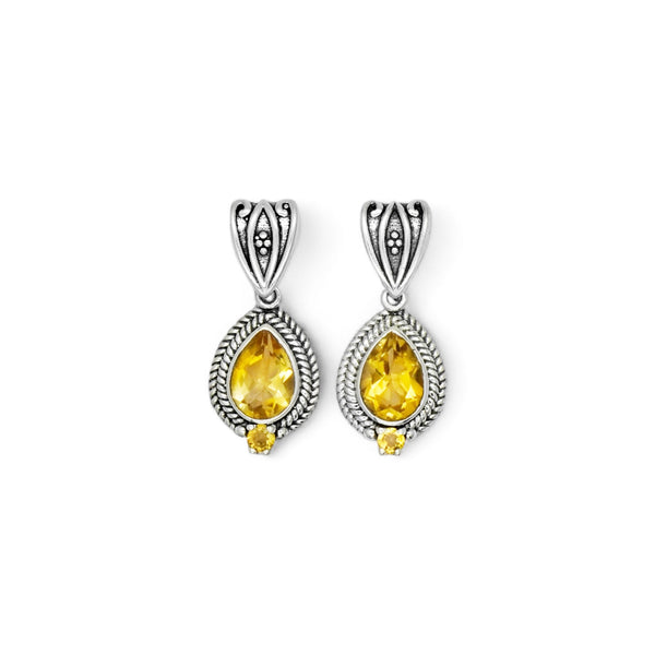 Sterling Silver Citrine Earrings SSER234
